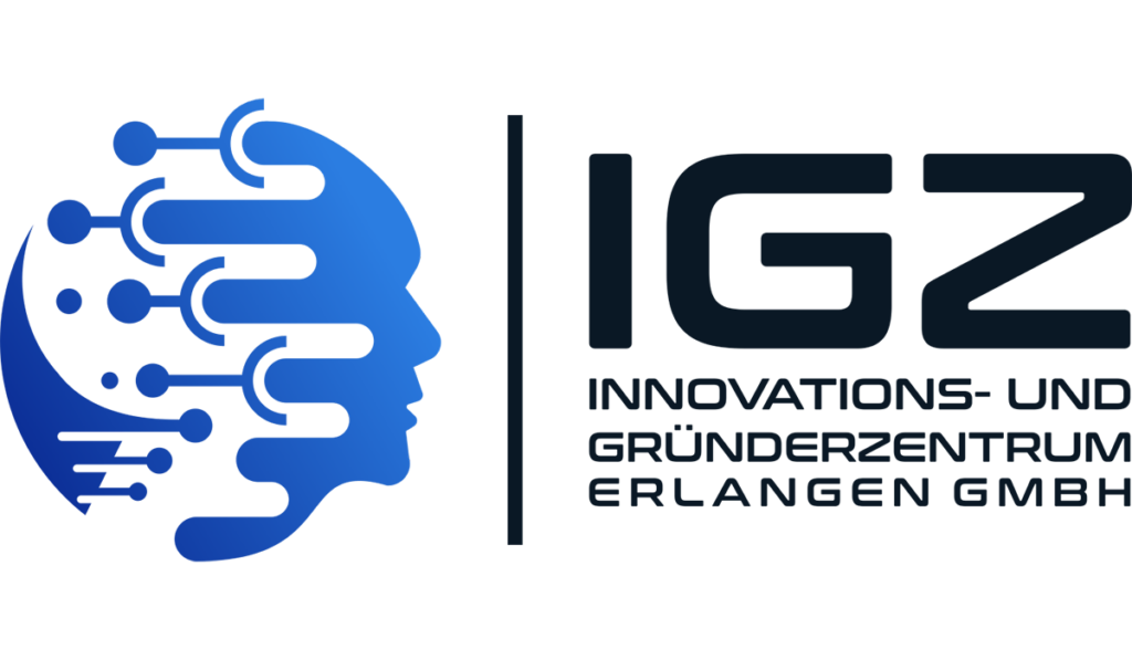 Logo of Innovations- und Gründerzentrum Erlangen GmbH, a collaboration partner of TIGER – Expert Services for Alpine eHealth Innovators