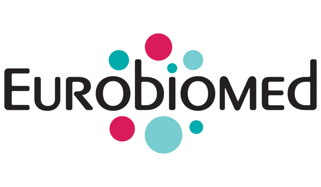Logo of Eurobiomed, a collaboration partner of TIGER – Expert Services for Alpine eHealth Innovators