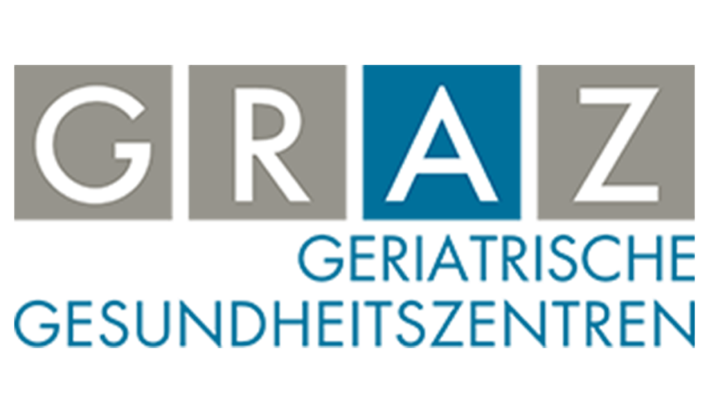 Logo of Geriatrische Gesundheitszentren Graz, a collaboration partner of TIGER – Expert Services for Alpine eHealth Innovators