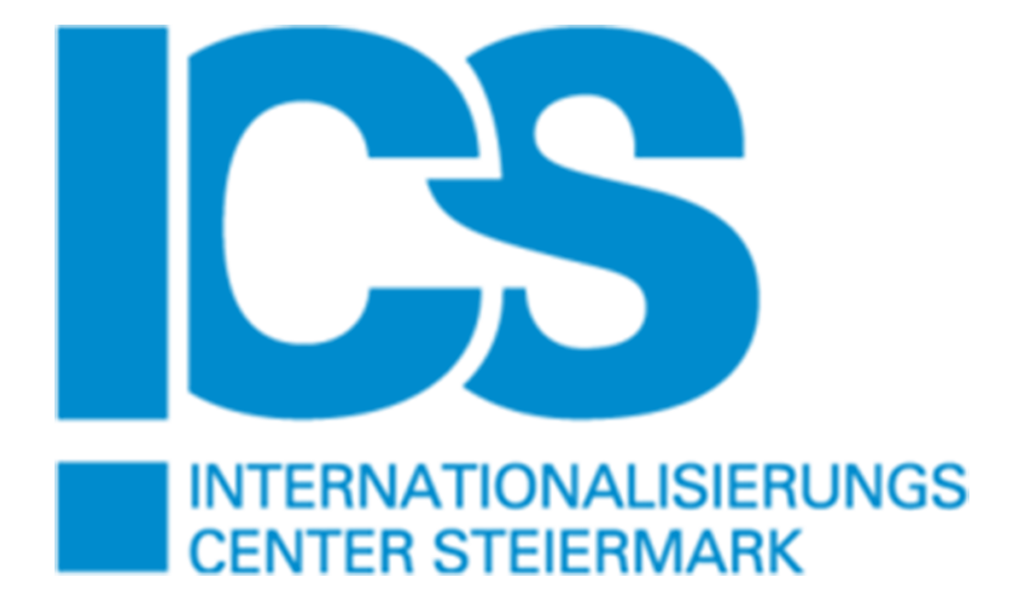 Logo of Internationalisierungscenter Steiermark, a collaboration partner of TIGER – Expert Services for Alpine eHealth Innovators